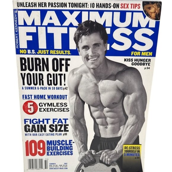 Maximum Fitness Magazine for Men Summer 2007 Issue - Picture 1 of 4